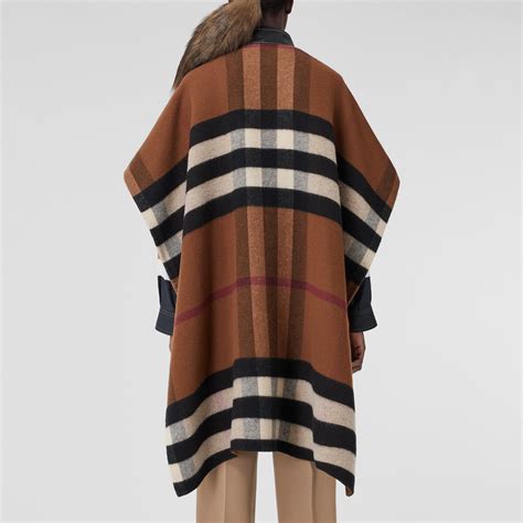 burberry brit women zip up|Burberry cashmere cape jacket.